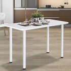 Mesa auxiliar de madera Homcom color Blanco, , large image number null