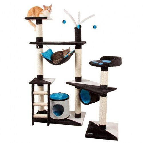 &Aacute;rbol Kerbl Creativ para gatos color Gris y Blanco, , large Imagen numero 1