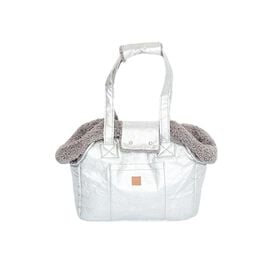 Pet and Co Bolso De Mano Papel Plateado Lucky Perros