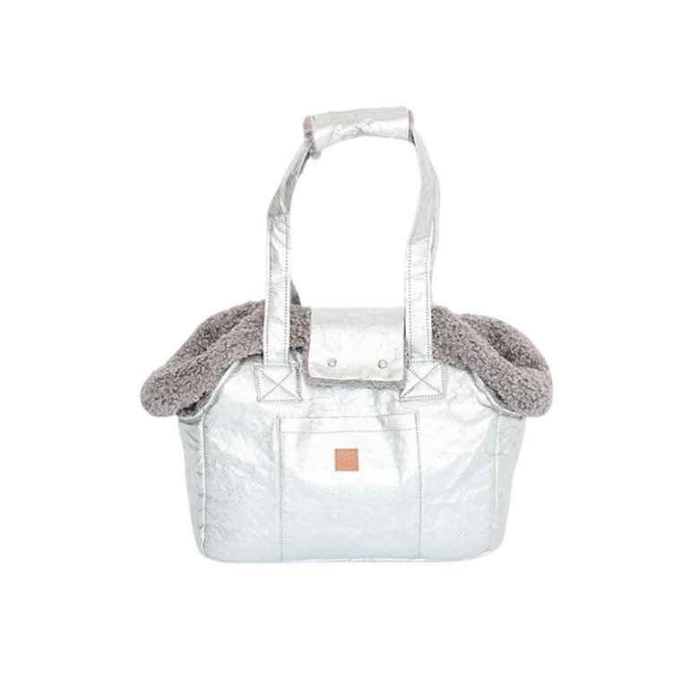 Pet and Co Bolso De Mano Papel Plateado Lucky - Perros