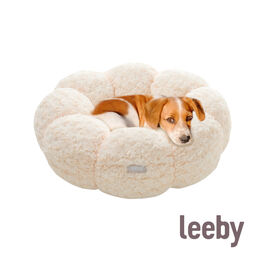 Leeby Sof&aacute; Flower Bed Swirl Beige para perros