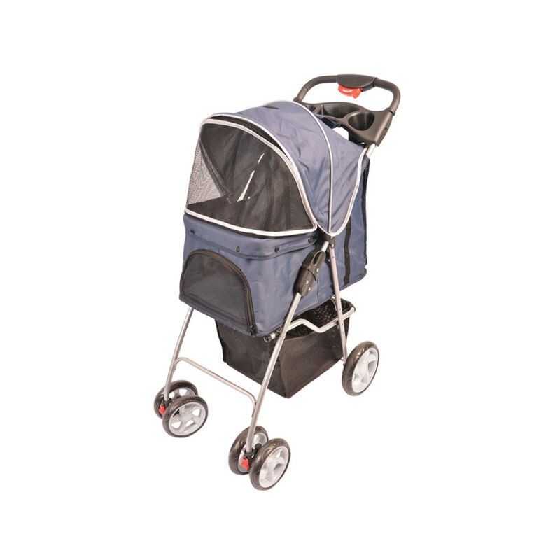 Duvoplus Carrito de Paseo 4 ruedas para perros y gatos thumbnail