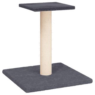 vidaXL Poste Rascador Gris con plataforma para gatos