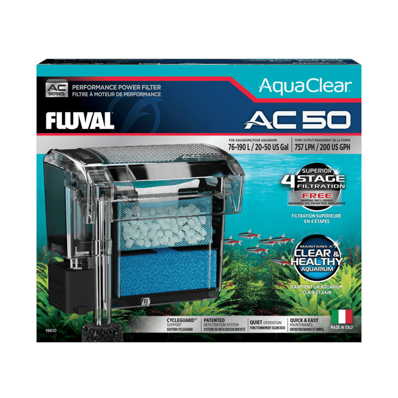 Fluval AquaClear AC Filtro Mochila para acuarios thumbnail