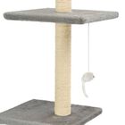 Rascador con poste de sisal color Gris, , large image number null