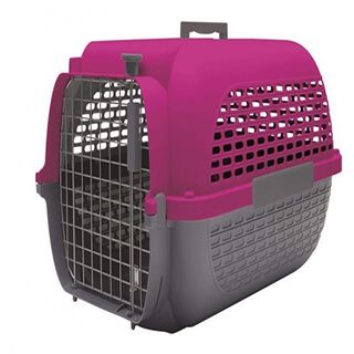 Transportín Dogit Pet Voyageur para mascotas color Fucsia