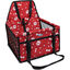 Nobleza - Refuerzo de Coche para Perros, Asiento del Coche de Seguridad para Mascotas Perro Gato Plegable Lavable Viaje Bolsas y Otra Mascota Pequeña con Cremallera Bolsillo, 40 * 34 * 25 cm, Rojo, , large indicador imagen numero 1
