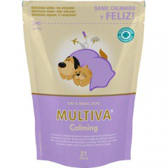 Suplemento nutricional antiestrés Multiva Calming gatos y perros pequeños