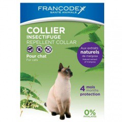 Collar antiparasitario natural para gatos Francodex