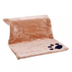 Cama para colgar del radiador beige