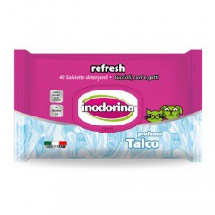 Toallitas Inodorina Refresh Talco
