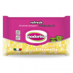 Toallitas Inodorina Refresh Citronella