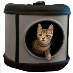 Cama transportín 2 en 1 para gatos y perros