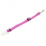 Adaptador cinturón de seguridad TK-Pet fucsia
