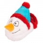 Zapatilla navideña de peluche