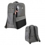 Mochila de transporte con ventana