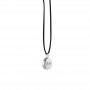Colgante Metal Hamster color Gris