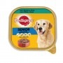Paté Pedigree Senior de ternera y aves en tarrina