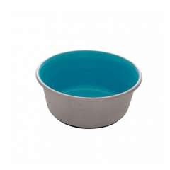 Dogit Comedero Acero Inox Anti Desliz color Azul