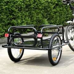 Remolque de bicicleta para carga PawHut