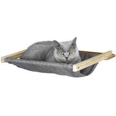 Hamaca de pared para gatos color Gris