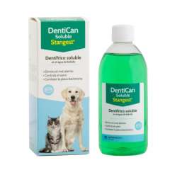 Dentífrico soluble enjuague bucal Dentican para mascotas