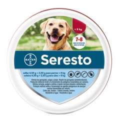 Seresto perros collar antiparasitario de larga duración 8 meses 70 cm