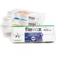 Pipeta Flevox Fipronil antiparasitario para perros 40-60 Kg