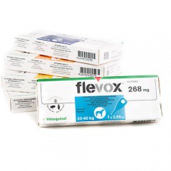 Pipeta Flevox Fipronil antiparasitario para perros 20-40 Kg
