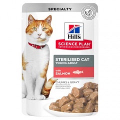 Bocaditos tiernos Hill's Sterilised para gatos esterilizados