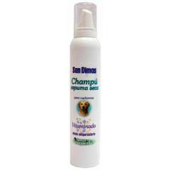 Champú espuma seca para cachorros