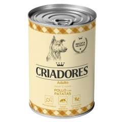 Criadores Pollo con Patatas Lata para perros adultos