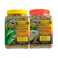 Alimento completo para iguanas adultas
