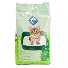 Arena aglomerante natural para gatos TK-Pet