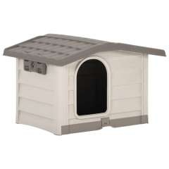Caseta para perros color Beige