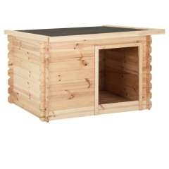Caseta para perros color Madera