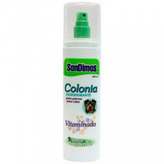 Colonia desodorante refrescante para perros