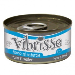 Comida húmeda natural de atún Vibrisse gato