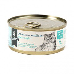 Comida húmeda para gatos Criadores Light de atún con sardinas