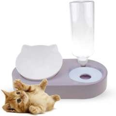 Edipets tolva bebedero moderno gris para gatos