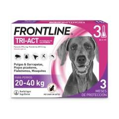 Frontline Tri-Act Pipetas para perros protección total 20-40 kg