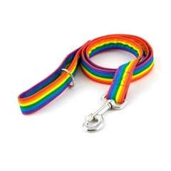 Galguita amelie rainbow correa multicolor para perros