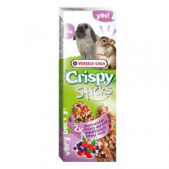 Golosinas para conejos y chinchillas Versele Laga Crispy Sticks frutas del bosque