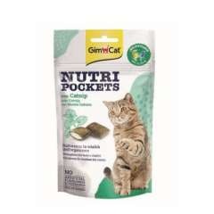 Golosinas para gatos GimCat Nutri Pockets con Catnip y multivitamina