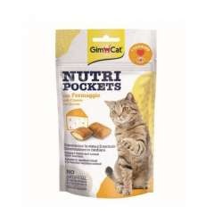 Golosinas para gatos GimCat Nutri Pockets queso y taurina