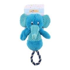 Guabu Elefante con cuerda Juguete para perros