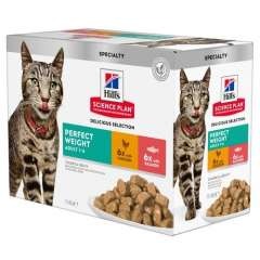 Hill's Science Plan Perfect Weight Adult comida húmeda para gatos