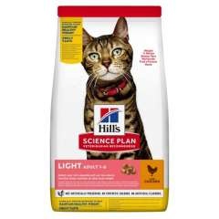 Hill's Science Plan Pienso seco gato adulto sabor pollo Light