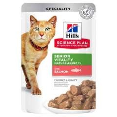 Hill's Youthful Vitality 7 húmedo para gatos con salmón