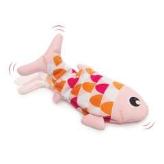 Juguete interactivo en forma de pez Groovy Fish para gatos color Rosa